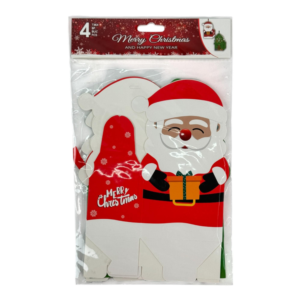SET DE CAJITAS NAVIDAD PARA REGALO 9.2X6.2X17 UNIDAD
