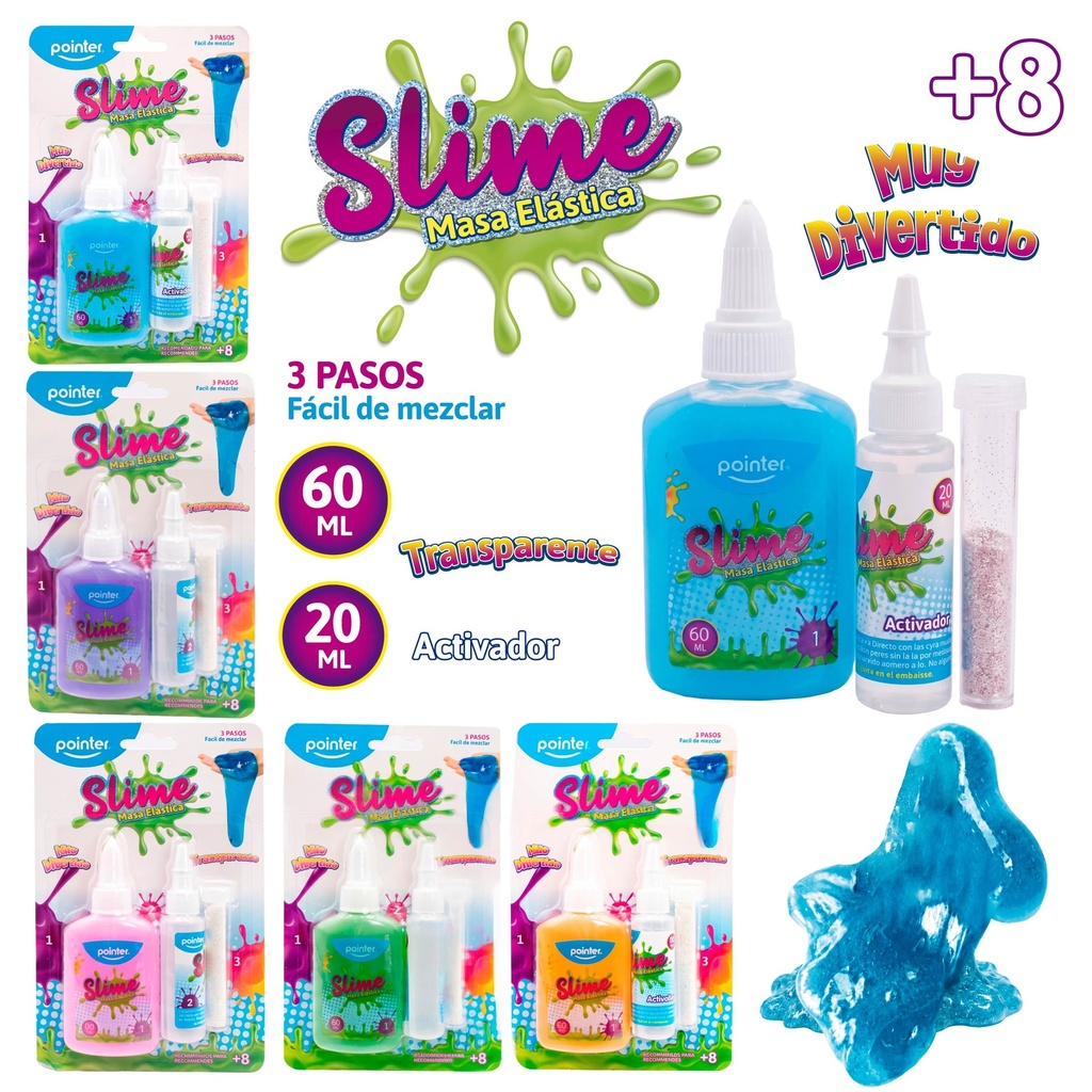 SLIME 60ML (TRANSPARENTE)