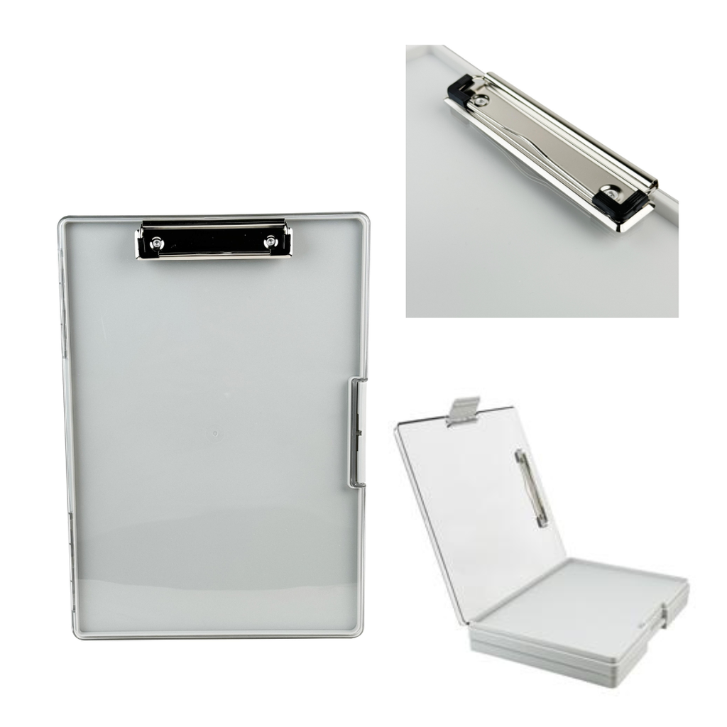TABLA DE CHEQUE TIPO FOLDER A4 TRANSPARENTE