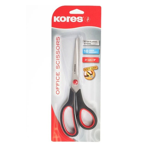 [35210.51] TIJERA SOFTGRIP PUNTEADA 8"