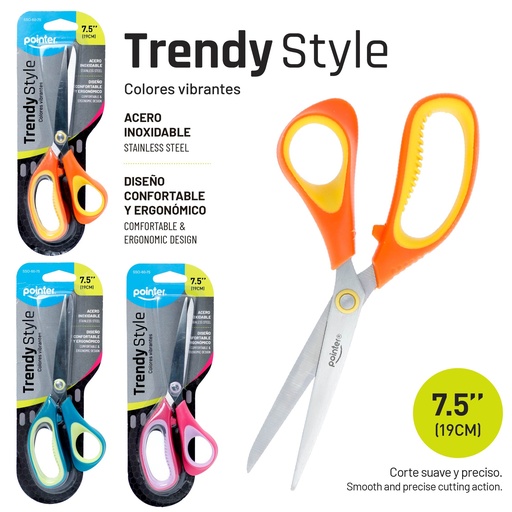 [SSO-60-75] TIJERA 7.5"(NEON)