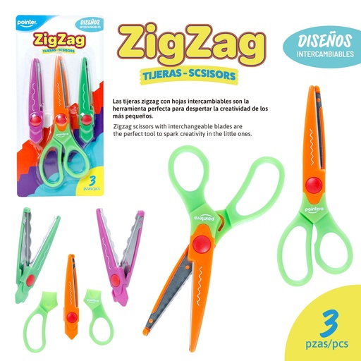 [SSC-02-65] TIJERA ZIG ZAG (3 CORTES)
