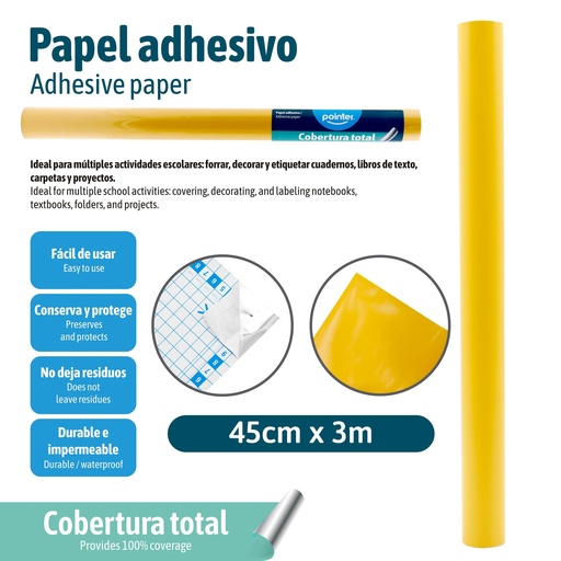 [PAC-3M-YW] PAPEL ADHESIVO AMARILLO 3M