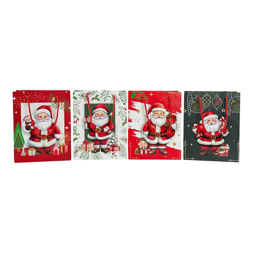 [784-6524693] BOLSA DE REGALO PEQUEÑA NAVIDAD 23x18x10CM