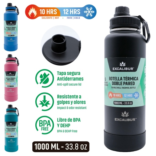 [A164-VB2511] BOTELLA ISOTERMICA 40oz