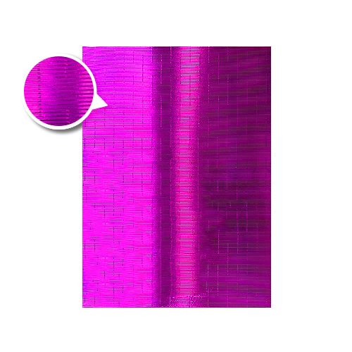 [1212.1] CARTULINA ONDA MICROMETALIZADA FUCSIA 275GR 50x70CM