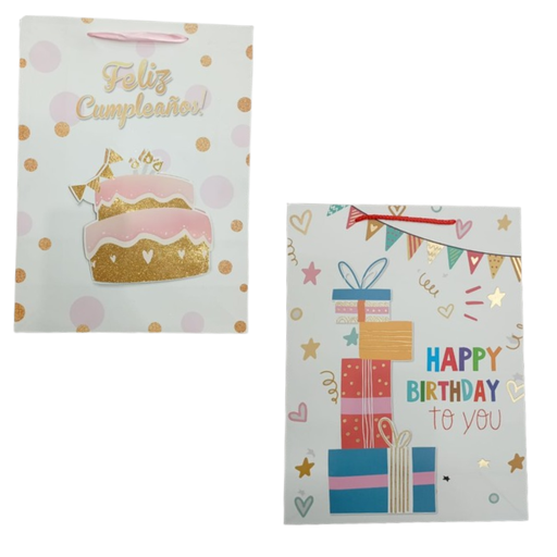 [786-6521336] BOLSA DE REGALO GRANDE HAPPY BIRTHDAY