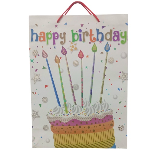 [786-6521333] BOLSA DE REGALO GRANDE HAPPY BIRTHDAY