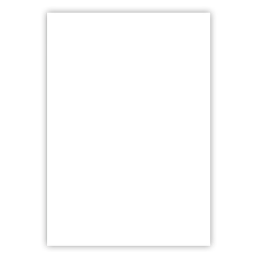 [23100.200] CARTULINA BRISTOL SATINADA BLANCO OPALINA 200GR - CARTA 21.6x27.9CM