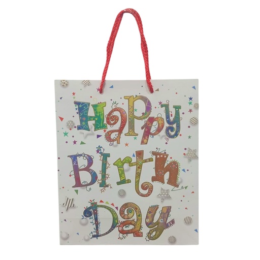 [786-6521331] BOLSA DE REGALO PEQUEÑA HAPPY BIRTHDAY