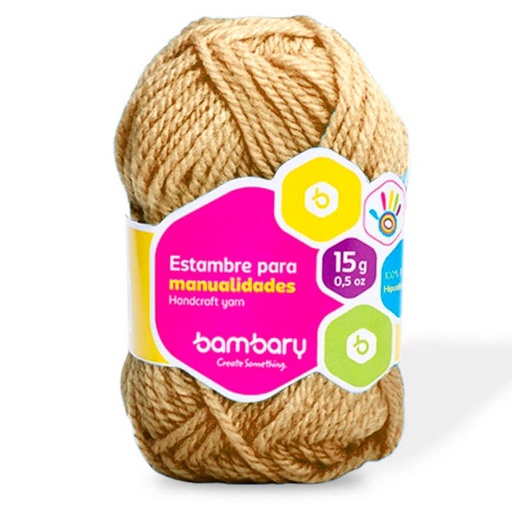 [329-8010/740] ESTAMBRE PARA MANUALIDADES KAKI - 15G