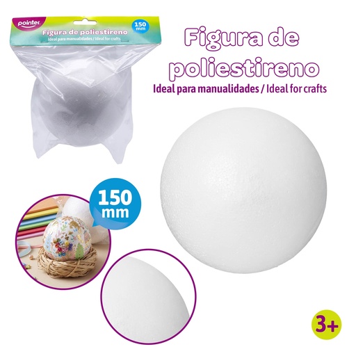 [PSB-1500] FIGURA DE POLIESTIRENO (ESFERA)
