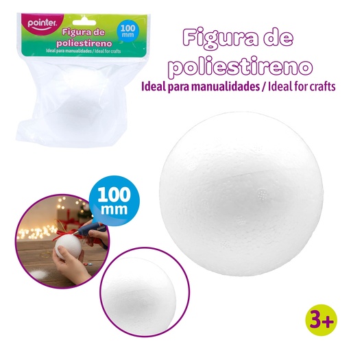 [PSB-1100] FIGURA DE POLIESTIRENO (ESFERA)