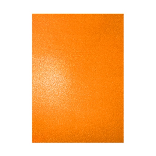 [IR-EVA-7002-57] FOAMY ESCARCHADO NARANJA MEDIO - GRANDE (50x70CM)