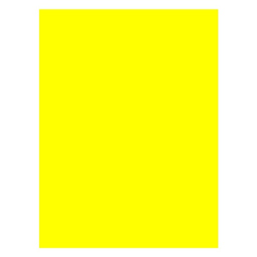 [21.2.3044] FOAMY LISO AMARILLO BANDERA - DOBLECARTA 30x40CM
