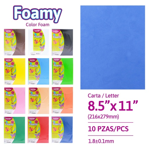 [EVA-N-96] FOAMY 8.5"x11" 