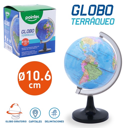 [MDS106AY-1] GLOBO TERRAQUEO(MAPA MUNDI)