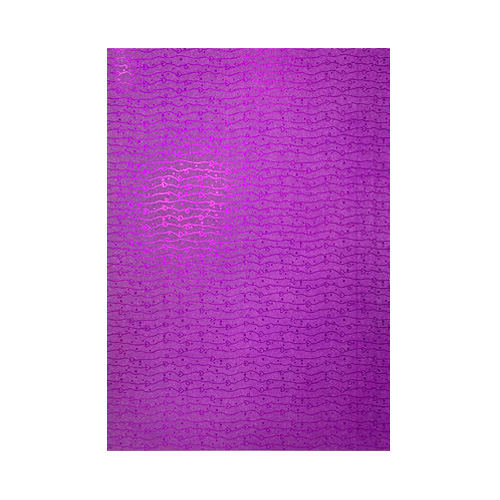 [140.30.10] CARTULINA ESCARCHADA MICRO-FANTASÍA LILA RAMAS 350GR 50x70CM