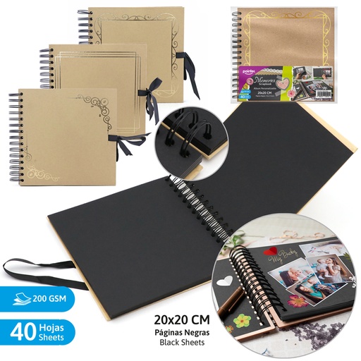 [KSB-23194] ALBUM PERSONALIZABLE 20x20 cm