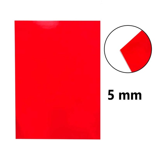 [055070-88RB] ANIME COMPRIMIDO ROJO 50X70
