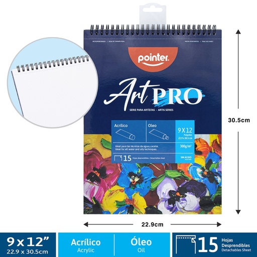 [DBOL-300-A3] BLOCK ART PRO A3 ACRILICO Y OLEO 