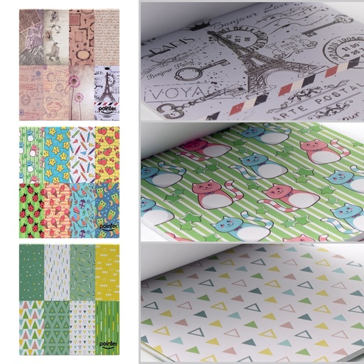 [PP-2221] BLOCK DE PAPEL DECORATIVO