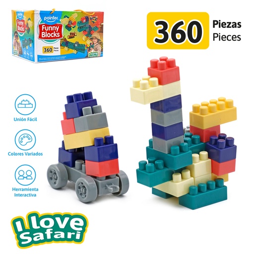 [BLO-23163] BLOQUES PARA ARMAR x 360 PZAS