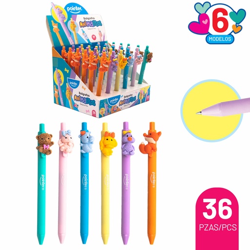 [BP-22139] BOLIGRAFO ANIMALITOS X1