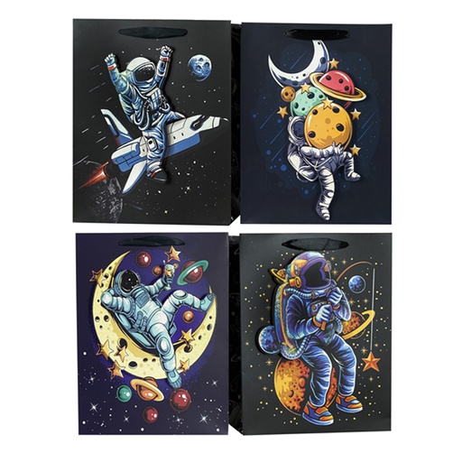 [786-6450851] BOLSA DE REGALO 3D (ASTRONAUTA) S