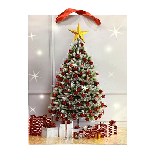 [784-6523631] BOLSA DE REGALO (NAVIDEÑA) L