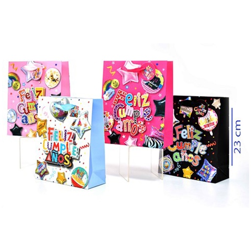 [84651] BOLSA DE REGALO  (FELIZ CUMPLEAÑOS) S