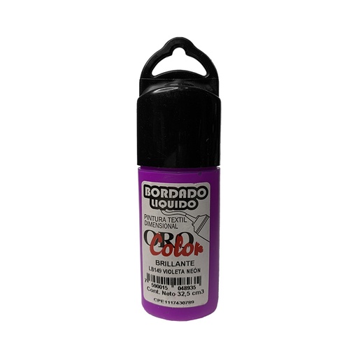 [LB-149] BORDADO LIQUIDO VIOLETA NEON 32,5ML