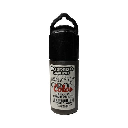[LB-152] BORDADO LIQUIDO BRILLANTE CHOCOLATE 32,5ML