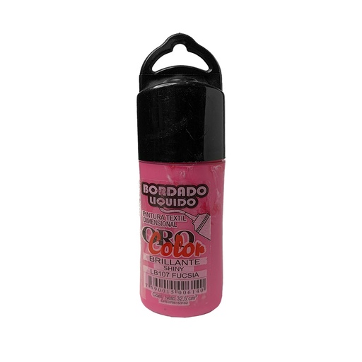 [LB-107] BORDADO LIQUIDO FUCSIA 32,5CM