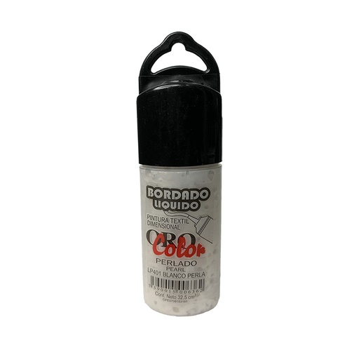 [LP401] BORDADO LIQUIDO PERLADO BLANCO PERLA 32,5CM