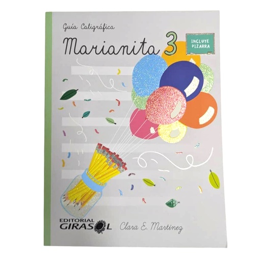 [978-980-7987-09-7] GUIA CALIGRAFIA MARIANITA 3