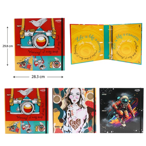 [FL2-23188-15] CARPETA 3 AROS 1.5"