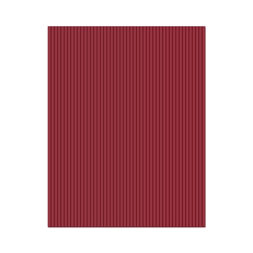 [1007.10] CARTON MICROCOLOR ROJO BANDERA