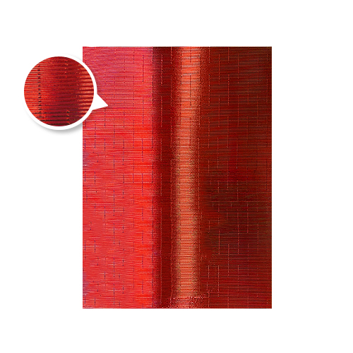 [1230.1] CARTON MICROMETAL BRILLANTE ROJO