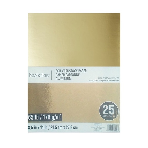 [METRECOL] CARTULINA CARTA METALIZADA RECOLLECTION