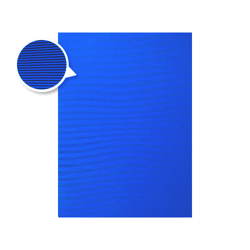 [COR-BU-57] CARTULINA CORRUGADA - AZUL MARINO (50x70CM)