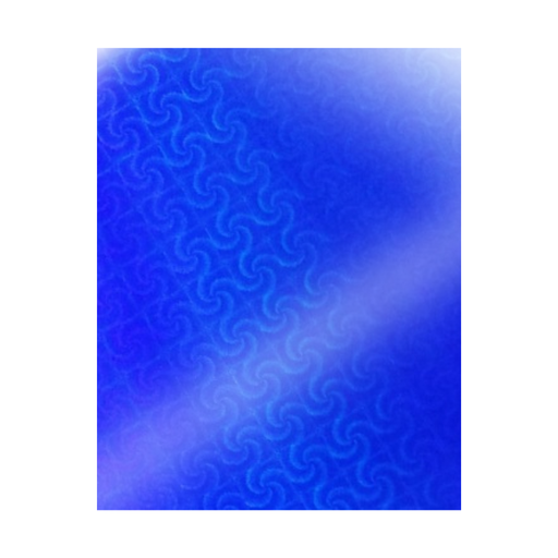 [14-8081-10] CARTULINA DOBLE FAZ HOLOGRAFICA AZUL ESTRELLAS 50x70CM