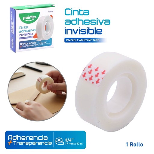 [INVTP-1933] CINTA ADHESIVA INVISIBLE