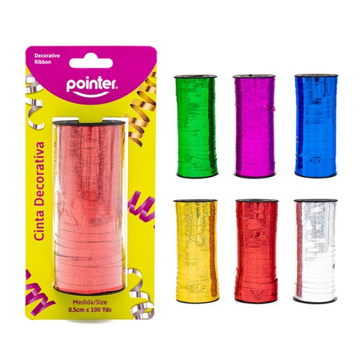 [A126-LR5100] CINTA DECORATIVA METALICA (CINTA CURLING)