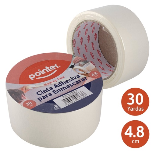[MS30-48] CINTA PARA ENMASCARAR 2" x 30 YDS