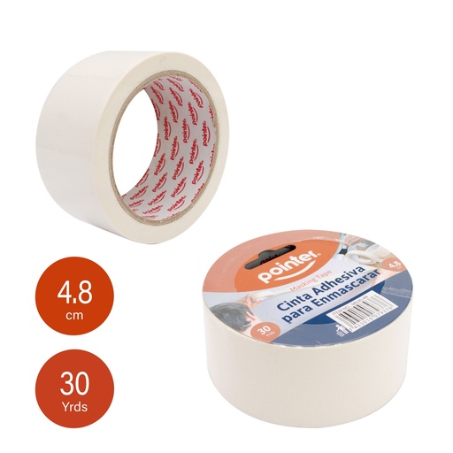 [MS30-48] CINTA PARA ENMASCARAR 2" x 30 YDS