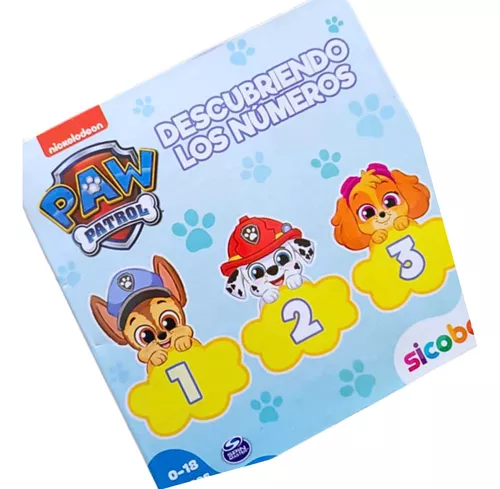 [6499852396562] COLECCION DESCUBRIENDO LOS NUMEROS PAW PATROL