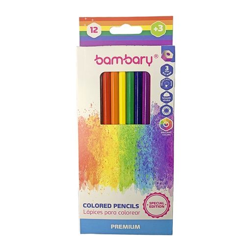 [205-1505/102] COLORES BAMBARY  HEXAGONAL  X12