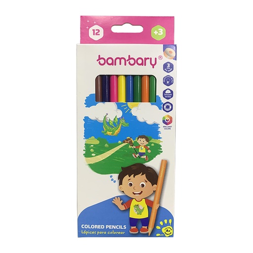 [205-1515/102] COLORES BAMBARY REDONDOS X12 