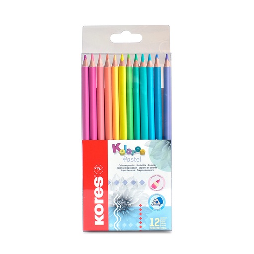 [93311.01] COLORES KORES PASTEL X12